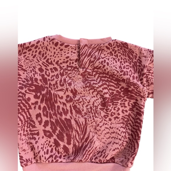 *New* Nike Animal Print Sweatshirt & Leggings Set Girls Size 18 Months - Picture 3 of 5